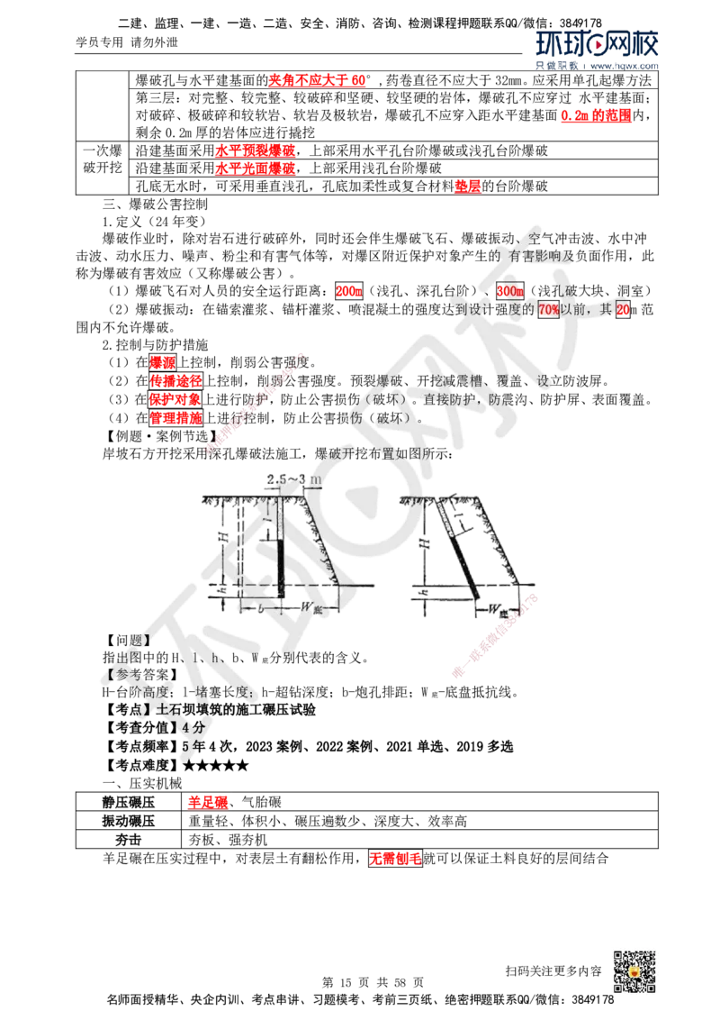HQ-水利-精选考点_2026年一级建造师_2026年一建水利_2025年一建水利SVIP_01-精华文档✿电子教材✿历年真题_15-水利《精选考点》HQ