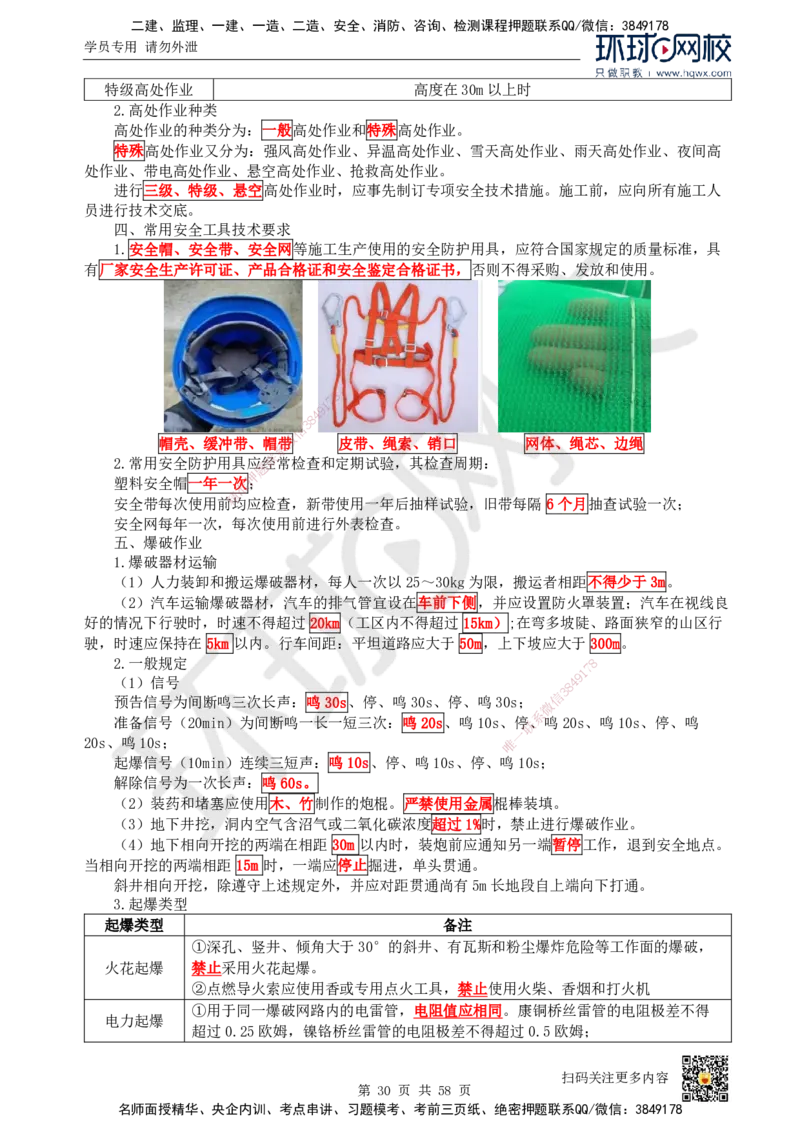 HQ-水利-精选考点_2026年一级建造师_2026年一建水利_2025年一建水利SVIP_01-精华文档✿电子教材✿历年真题_15-水利《精选考点》HQ