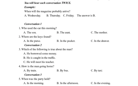 2011年高考英语试卷（湖南）（空白卷）_英语历年高考真题_新&middot;Word版2008-2025&middot;高考英语真题_英语（按试卷类型分类）2008-2025_自主命题卷&middot;英语（2008-2025）_湖南自主命题&middot;英语（2008-2015）