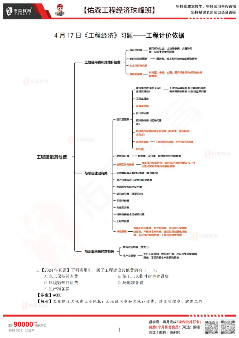 4月17日佑森工程经济珠峰班VIP作业答案_2026年一级建造师_2026年一建经济_2025年一建经济SVIP_02-基础精讲✿高端面授✿深度强化_35-经济《珠峰直播班》叶翼虎YS