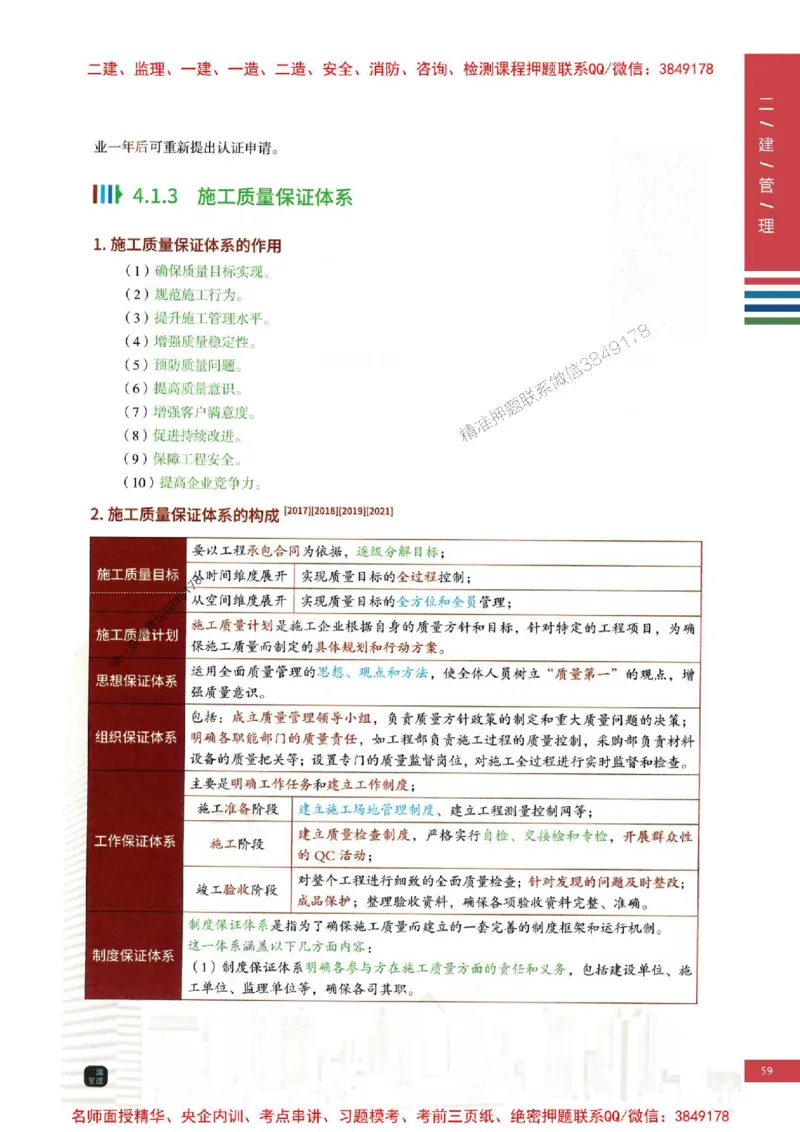 2026年二建管理-四色笔记推荐_2026二建全科_2026二级建造师（持续更新）看这里_2026二建管理SVIP_01-精华文档✿电子教材✿历年真题_04-2026年二建管理-经典教辅-四色笔记推荐