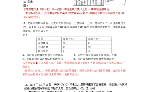 2012年高考历史试卷（四川）（空白卷）_历史历年高考真题_新&middot;PDF版2008-2025&middot;高考历史真题_历史（按省份分类）2008-2025_2008-2025&middot;（四川）历史高考真题