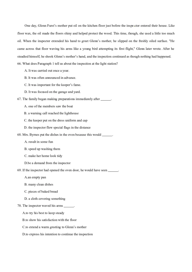 专题14阅读理解说明文（学生卷）--十年（2015-2024）高考真题英语分项汇编（全国通用）_近10年高考真题汇编（必刷）_十年（2014-2024）高考英语真题分类汇编（全国通用）