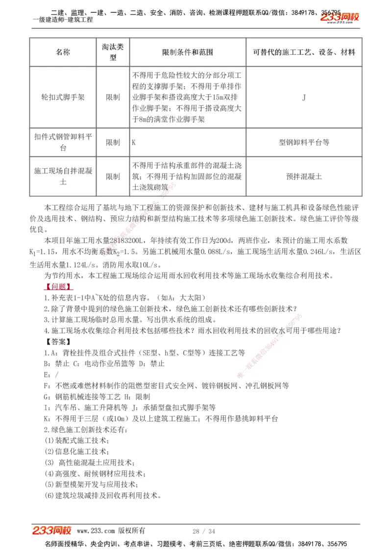 233-建筑-模考金题-江凌俊_2026年一级建造师_2026年一建建筑_2025年一建建筑SVIP_03-习题精析✿实战特训✿模考通关_39-建筑《模考金题班》江凌俊233