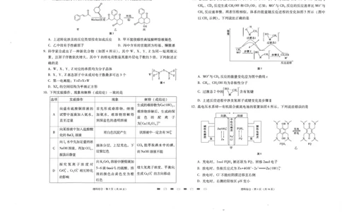 师附中2理综试卷及答题卡_2023年8月_01每日更新_26号_2024届云南省昆明市云南师范大学附属中学高考适应性月考（二）