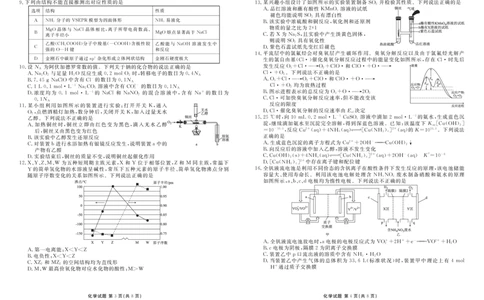高三化学正文（2026届开学联考）_2025年8月_250805广东衡水金卷2026届新高三开学联考_广东省衡水金卷2025-2026学年高三上学期开学联考化学试题