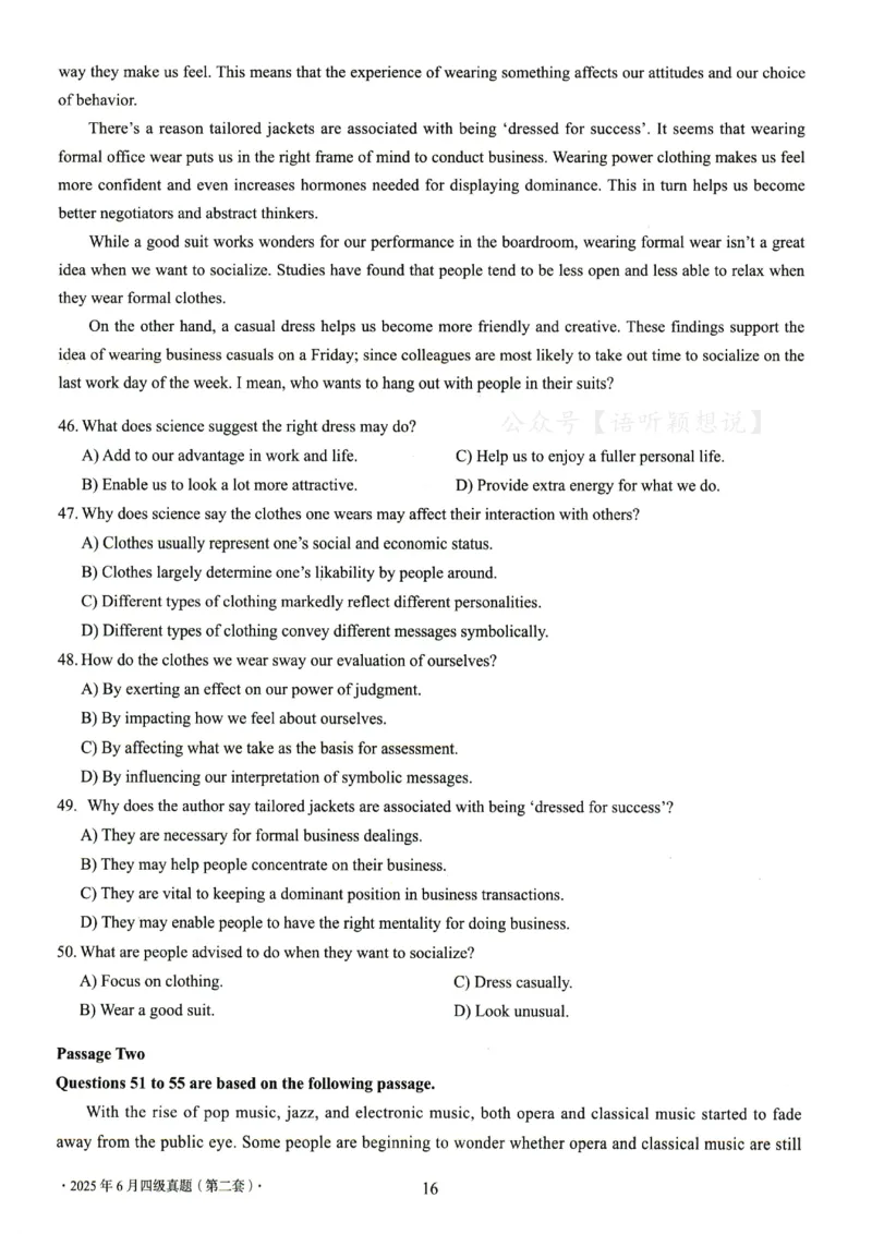 2025.06四级真题第2套_英语四六级整合_英语四六级真题版本二此版为主此文件夹会持续更新_四级真题_1.四级真题+答案解析+听力音频(1989-2025)_32025年6月（真题＋答案）_215