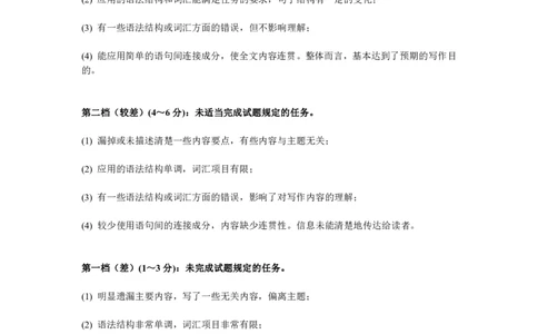 NT20名校联合体高三年级1月质检考试英语应用文评分细则(1)_2026年1月_260108河北省NT20名校联合体高三年级1月质检考试（全科）