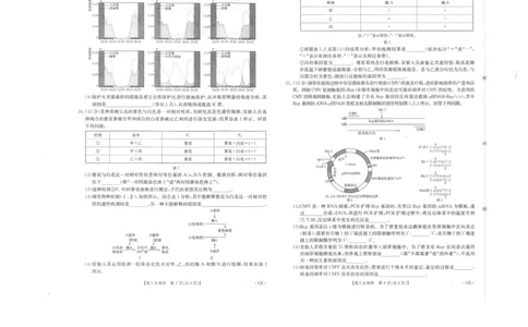 高三生物_2025年9月_250907广西金太阳9月高三联考（1002C）_生物