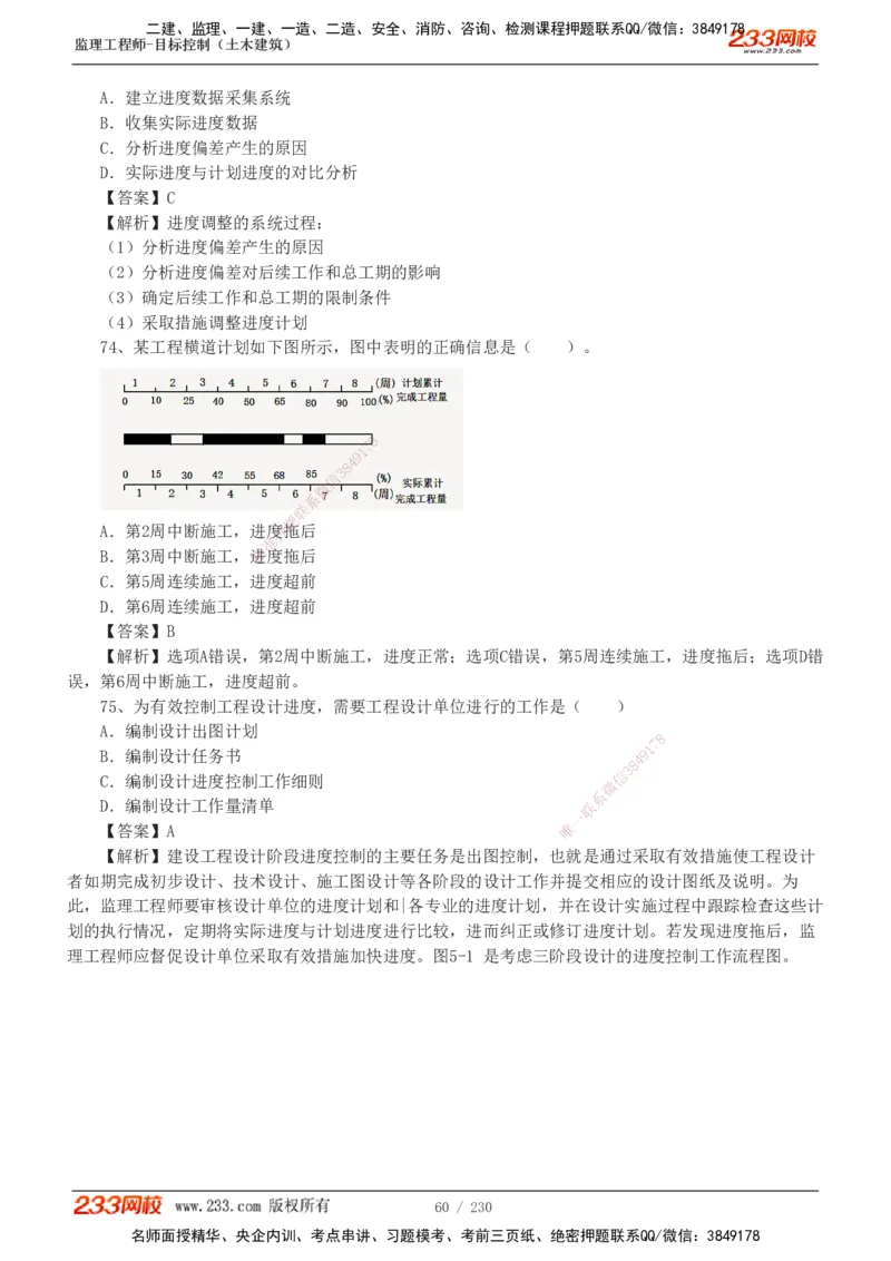 233-土建三控-真题解析-19-25年_监理工程师_2025监理工程师_2025年监理工程师SVIP_2025年监理土建控制SVIP_2025年真题解析