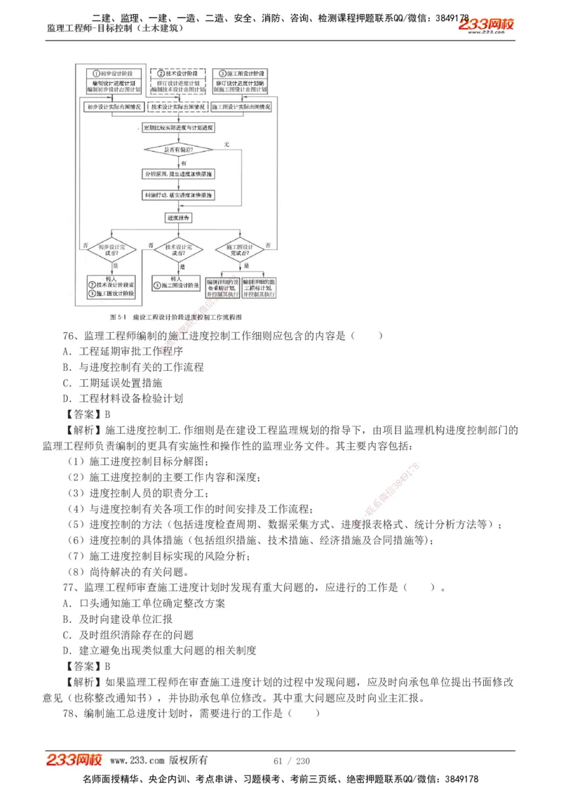 233-土建三控-真题解析-19-25年_监理工程师_2025监理工程师_2025年监理工程师SVIP_2025年监理土建控制SVIP_2025年真题解析