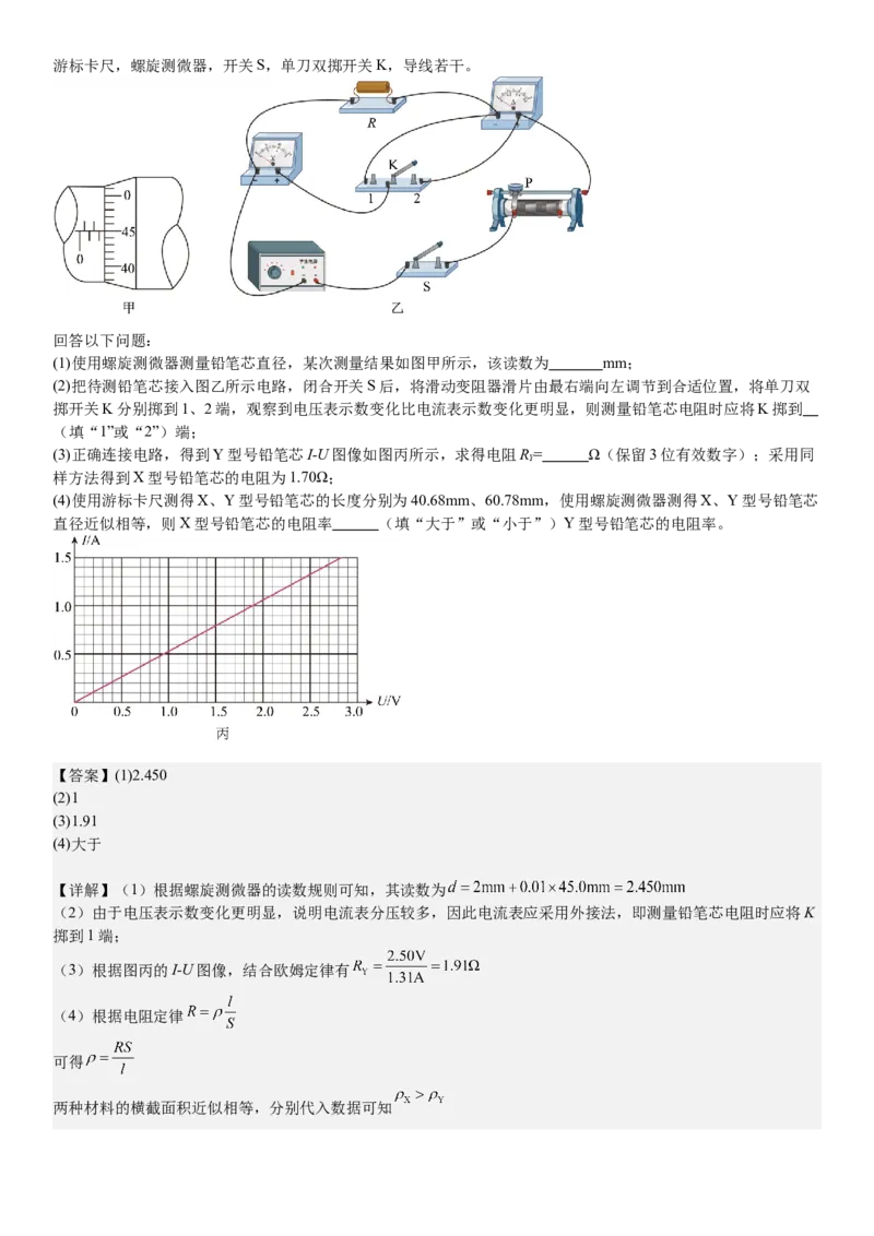 山东物理-答案-p_近10年高考真题汇编（必刷）_2024年高考真题_高考真题（截止6.29）_山东卷副科（6科全）