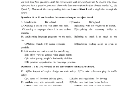 2016年6月大学英语四级第2套真题_英语四六级整合_英语四六级真题版本二此版为主此文件夹会持续更新_四级真题_1.四级真题+答案解析+听力音频(1989-2025)_2016年_2016年06月CET4