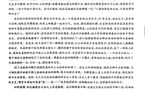 2024河南省部分名校高三核心模拟（一）语文试题（含答案）(1)_2023年9月_029月合集_2024九师联盟（河南省名校）高三上学期核心模拟（一）