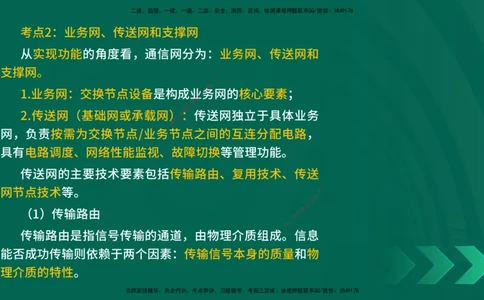 25一建《通信实务》预测金点在线版_2026年一级建造师_2026年一建通信_2025年一建通信SVIP_04-冲刺串讲✿考点强化✿小灶集训_18-通信《黄金预测金点》冯老师YL