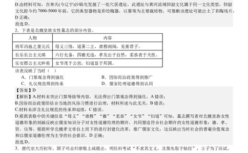 辽宁历史-答案-p_近10年高考真题汇编（必刷）_2024年高考真题_高考真题（截止6.29）_辽宁卷副科（黑龙江、辽宁、吉林）（6科全）