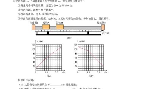 专题17力学实验-2024年高考真题和模拟题物理分类汇编（教师卷）_近10年高考真题汇编（必刷）_十年（2014-2024）高考物理真题分项汇编（全国通用）