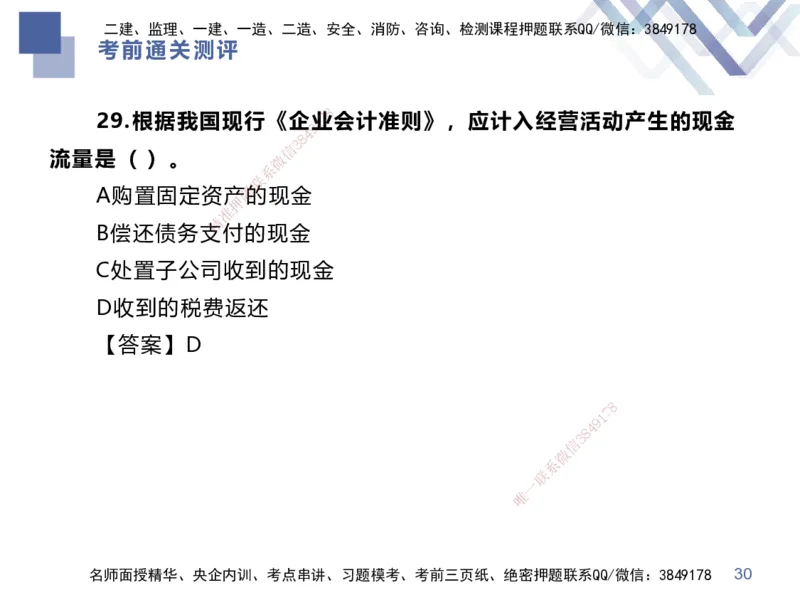 25一建-考前通关测评-经济1_2026年一级建造师_2026年一建经济_2025年一建经济SVIP_05-考前密训✿央企特训✿机构普押_15-经济《考前通关测评卷2套》HX