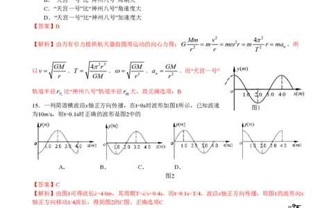 2012年高考物理试卷（安徽）（解析卷）_物理历年高考真题_新&middot;PDF版2008-2025&middot;高考物理真题_物理（按省份分类）2008-2025_2012-2025&middot;（安徽）物理高考真题