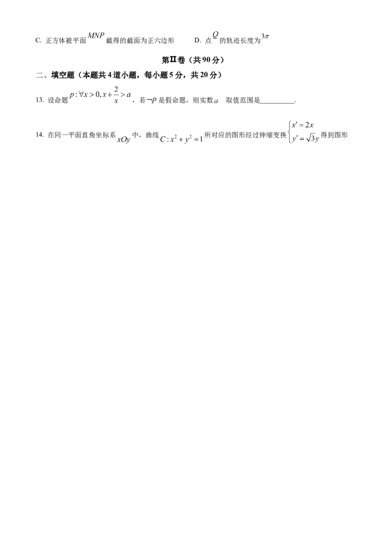 四川省成都市石室中学2024届高三零诊模拟考试文数_2023年7月_01每日更新_30号_2024届四川省成都石室中学高三零诊模拟考试_全国甲卷四川省成都石室中学2024届高三零诊模拟考试