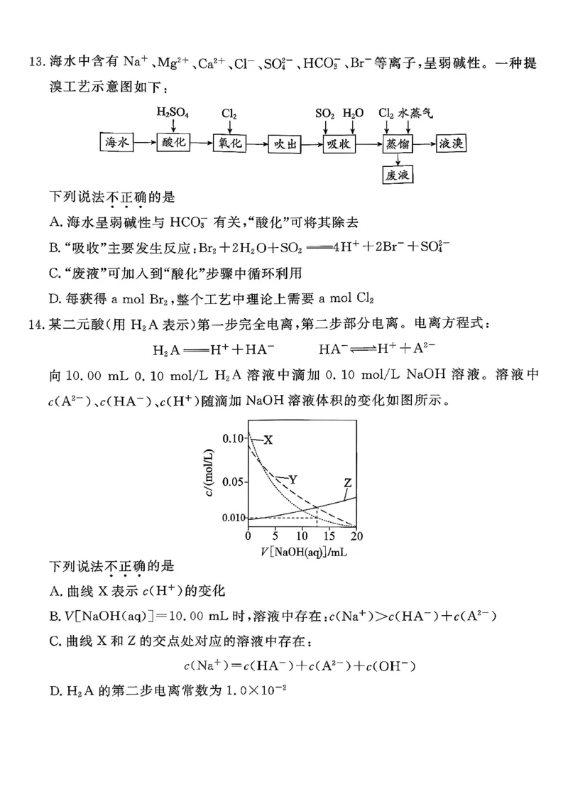 北京市东城区2026届高三上学期期末考试化学试卷(1)_2026年1月_260115北京市东城区2025-2026学年高三上学期1月期末考试（全科）_北京市东城区2025-2026学年高三上学期期末考试化学