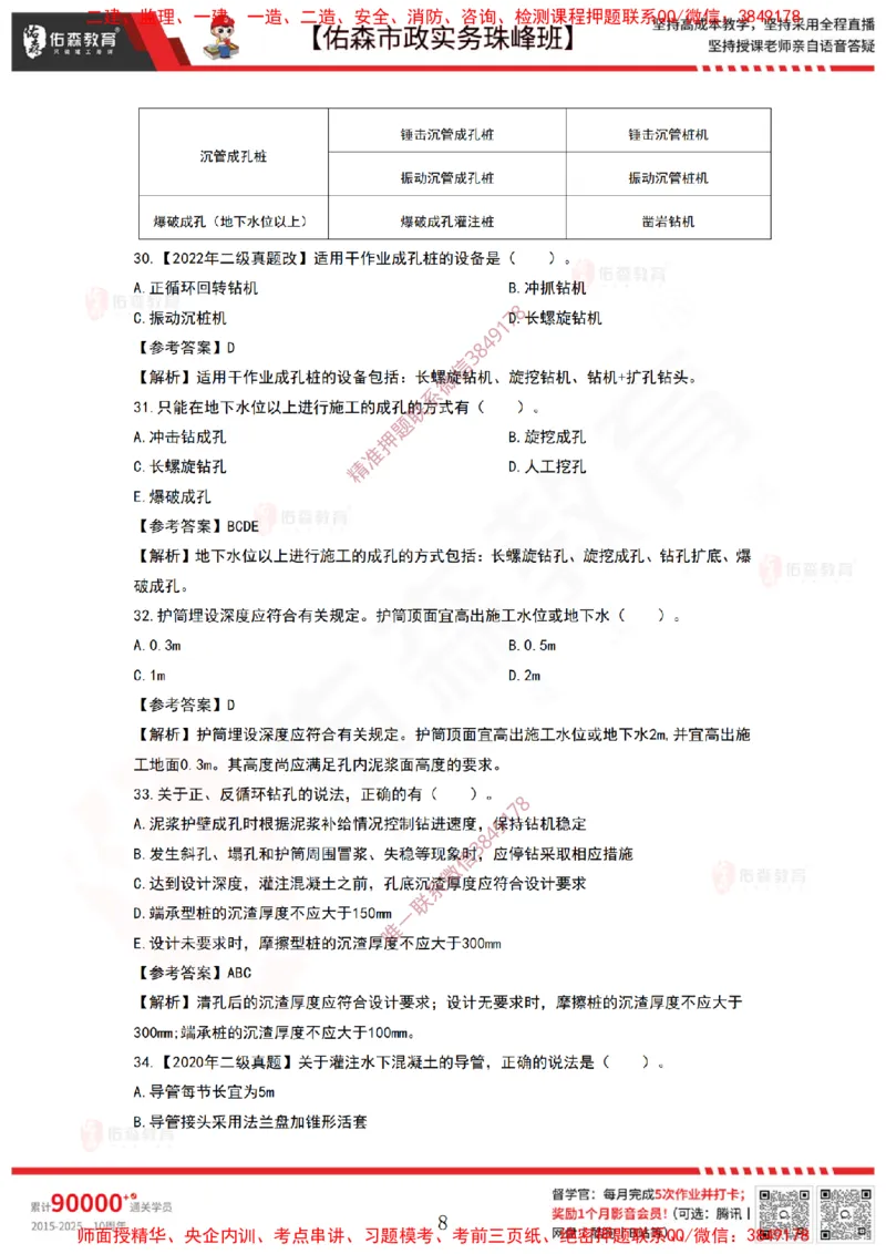 3月19日佑森市政实务珠峰班VIP作业答案_2026年一级建造师_2026年一建市政_2025年一建市政SVIP_02-基础精讲✿高端面授✿深度强化_34-市政《珠峰直播班》林子婷YS