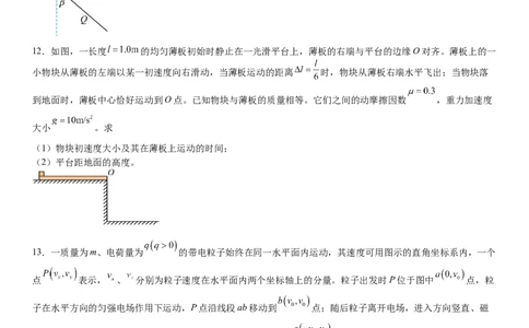 新课标物理-试题-p_近10年高考真题汇编（必刷）_2024年高考真题_高考真题（截止6.29）_新课标卷副科（云南,河南,新疆,山西）（6科全）