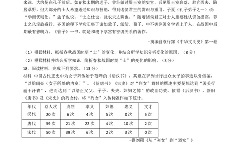陕西省西安中学2026届高三上学期10月质量检测考试（一）历史试题（含答案）_2025年10月_12026年试卷教辅资源等多个文件_陕西省西安中学2026届高三上学期10月质量检测考试（一）历史