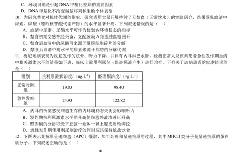 辽宁生物-试题-p_近10年高考真题汇编（必刷）_2024年高考真题_高考真题（截止6.29）_辽宁卷副科（黑龙江、辽宁、吉林）（6科全）