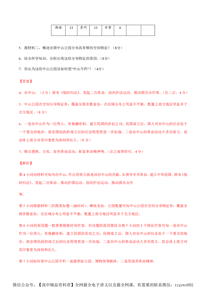 备战2024年高考历史模拟卷（上海专用）02（解析版）_2024高考押题卷_92024赢在高考全系列_（通用版）2024《赢在高考&middot;黄金预测卷》（九科全）各八套