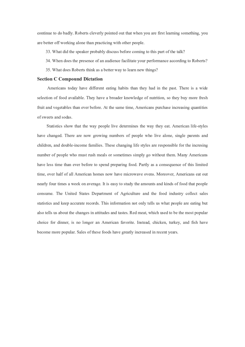 2012年12月英语四级真题及答案（三）_英语四六级整合_英语四六级真题版本二此版为主此文件夹会持续更新_四级真题_1.四级真题+答案解析+听力音频(1989-2025)_2012年12月CET4