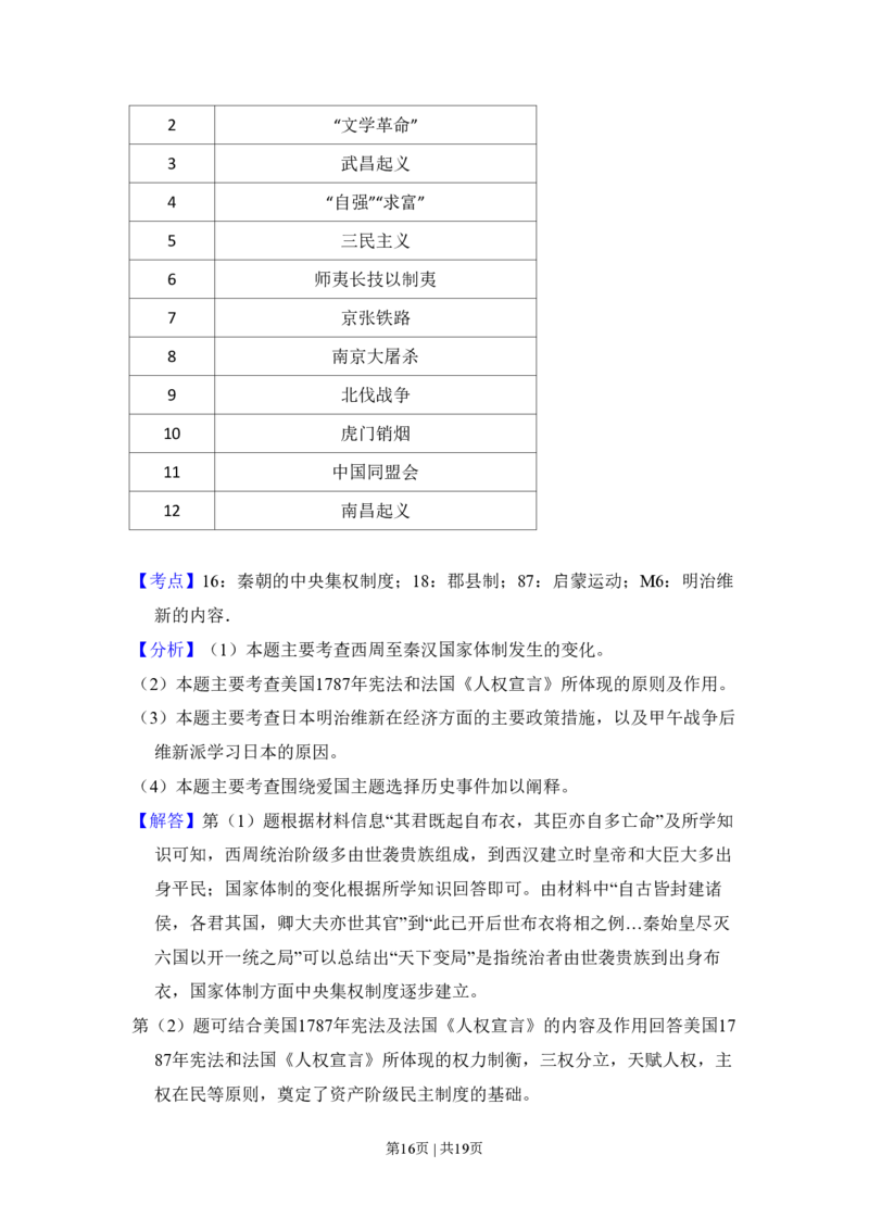 2011年高考历史试卷（北京）（解析卷）_历史历年高考真题_新&middot;PDF版2008-2025&middot;高考历史真题_历史（按试卷类型分类）2008-2025_自主命题卷&middot;历史（2008-2025）_北京自主命题&middot;历史（2008-2025）