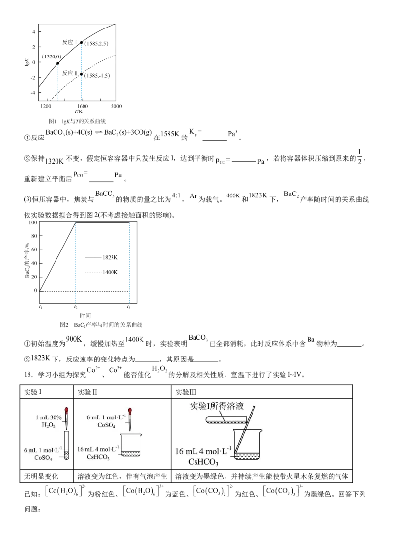 湖北化学-试题-p_近10年高考真题汇编（必刷）_2024年高考真题_高考真题（截止6.29）_湖北卷副科（6科全）