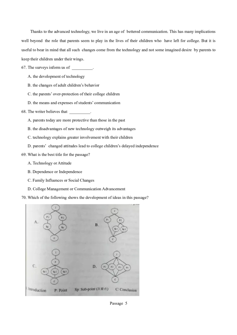 专题15阅读理解议论文（学生卷）--学易金卷：十年（2014-2023）高考真题英语分项汇编（全国通用）_近10年高考真题汇编（必刷）_十年（2014-2024）高考英语真题分类汇编（全国通用）