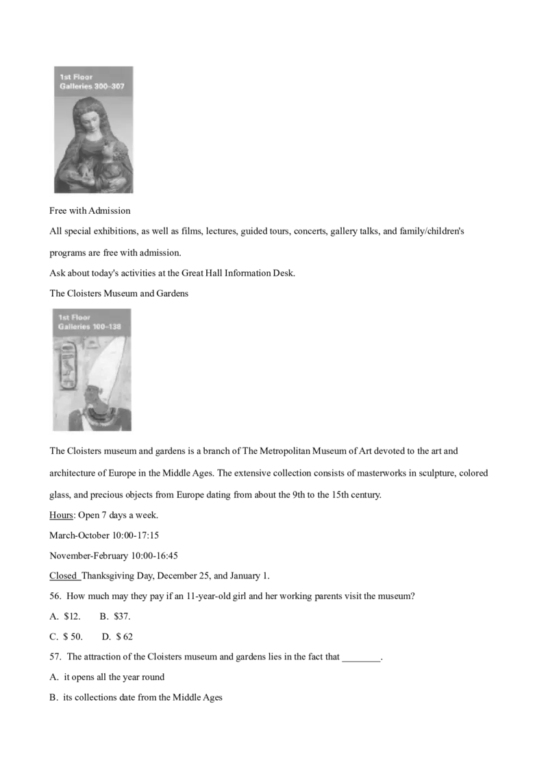 专题12阅读理解应用文(教师卷)--十年（2015-2024）高考真题英语分项汇编（全国通用）_近10年高考真题汇编（必刷）_十年（2014-2024）高考英语真题分类汇编（全国通用）