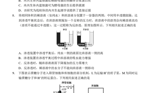 辽宁省沈阳市东北育才学校等校2025-2026学年高三上学期联合考试生物试卷_2025年10月_12026年试卷教辅资源等多个文件