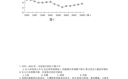 2011年高考地理试卷（广东）（空白卷）_地理历年高考真题_新&middot;PDF版2008-2025&middot;高考地理真题_地理（按年份分类）2008-2025_2011&middot;地理高考真题