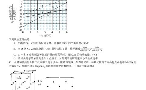 河北化学-试题-p_近10年高考真题汇编（必刷）_2024年高考真题_高考真题（截止6.29）_其他地方卷（目前搜集不完整）_河北卷（物、化、生）