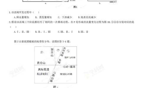 2013年高考地理试卷（山东）（空白卷）_地理历年高考真题_新&middot;PDF版2008-2025&middot;高考地理真题_地理（按省份分类）2008-2025_2008-2025&middot;（山东）地理高考真题