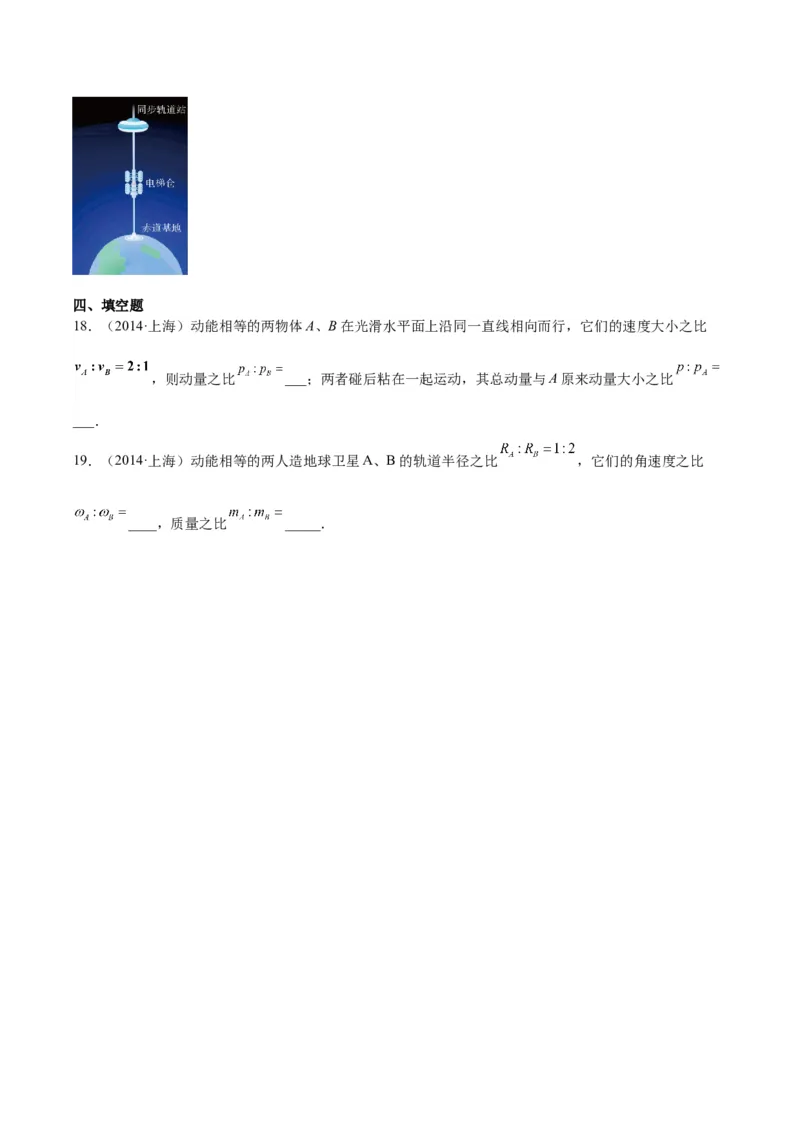 专题21动能（学生卷）-十年（2014-2023）高考物理真题分项汇编（全国通用）_近10年高考真题汇编（必刷）_十年（2014-2024）高考物理真题分项汇编（全国通用）