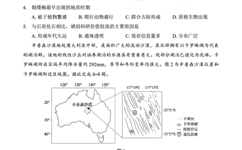 重庆市第八中学2025届高三5月适应性月考卷（八）地理_2025年5月_250528重庆市第八中学2025届高三5月适应性月考卷（八）（全科）