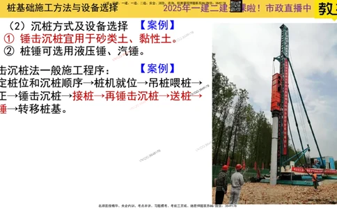 Removed_2025一建市政精讲18-沉入桩施工_2026年一级建造师_2026年一建市政_2025年一建市政SVIP_02-基础精讲✿高端面授✿深度强化_30-市政《超级精讲班》文昊XJ_讲义