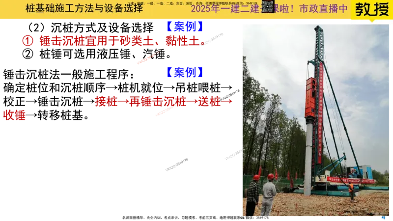 Removed_2025一建市政精讲18-沉入桩施工_2026年一级建造师_2026年一建市政_2025年一建市政SVIP_02-基础精讲✿高端面授✿深度强化_30-市政《超级精讲班》文昊XJ_讲义