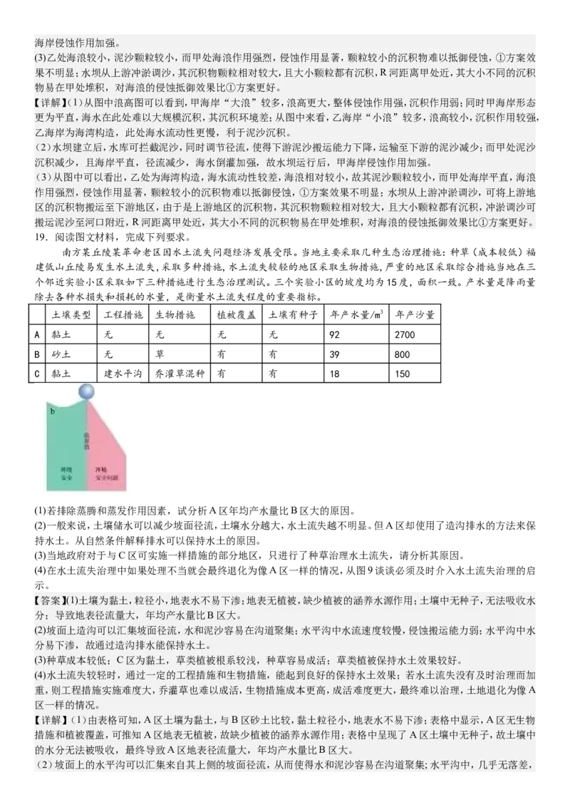 福建地理-答案-p_近10年高考真题汇编（必刷）_2024年高考真题_高考真题（截止6.29）_其他地方卷（目前搜集不完整）_福建卷（地）