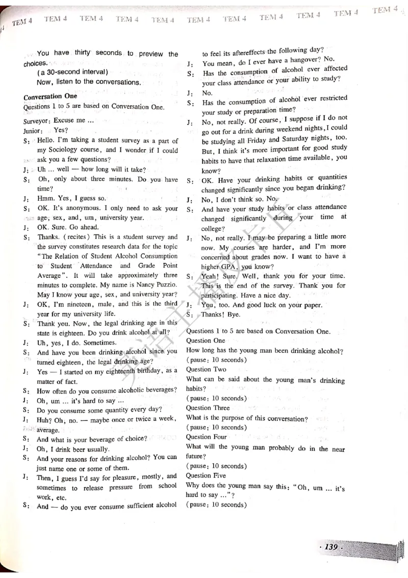 2024年专四预测卷答案6_2025专四专八真题及备考资料_2025专四备考资料_022025专四预测押题卷13+5套_2024年专四预测押题卷13套（附听力及答案解析）