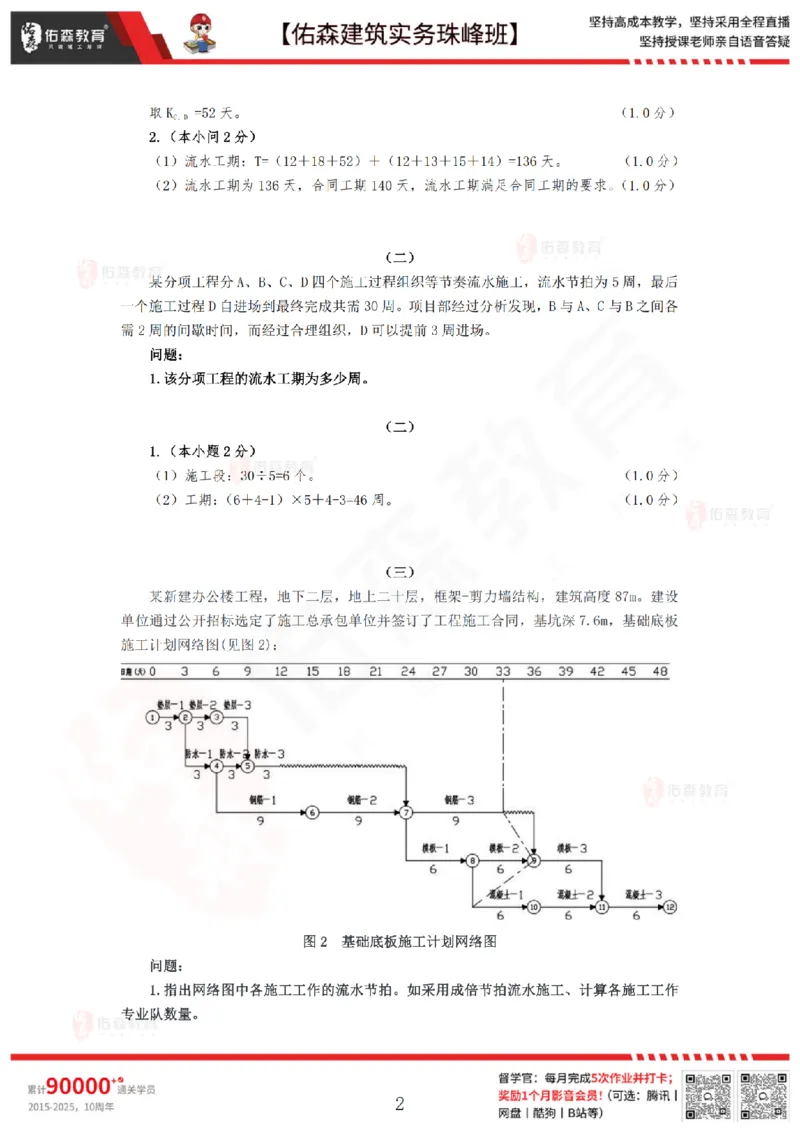 2月26日佑森建筑实务珠峰班VIP作业答案_2026年一级建造师_2026年一建建筑_2025年一建建筑SVIP_02-基础精讲✿高端面授✿深度强化_31-建筑《珠峰直播班》闫力齐YS推荐