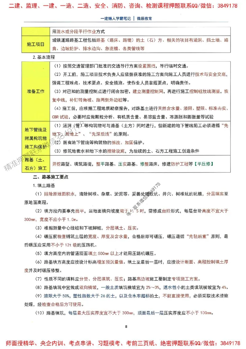 25一建市政懒人学霸笔记_2026年一级建造师_2026年一建市政_2025年一建市政SVIP_01-精华文档✿电子教材✿历年真题_34-市政《懒人学霸笔记》SMR推荐