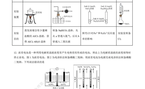 +四川省成都市武侯区某校2023-2024学年高三上学期期末考试理科综合试卷_2024年2月_01每日更新_06号_2024届四川省成都市第七中学高三上学期期末考试