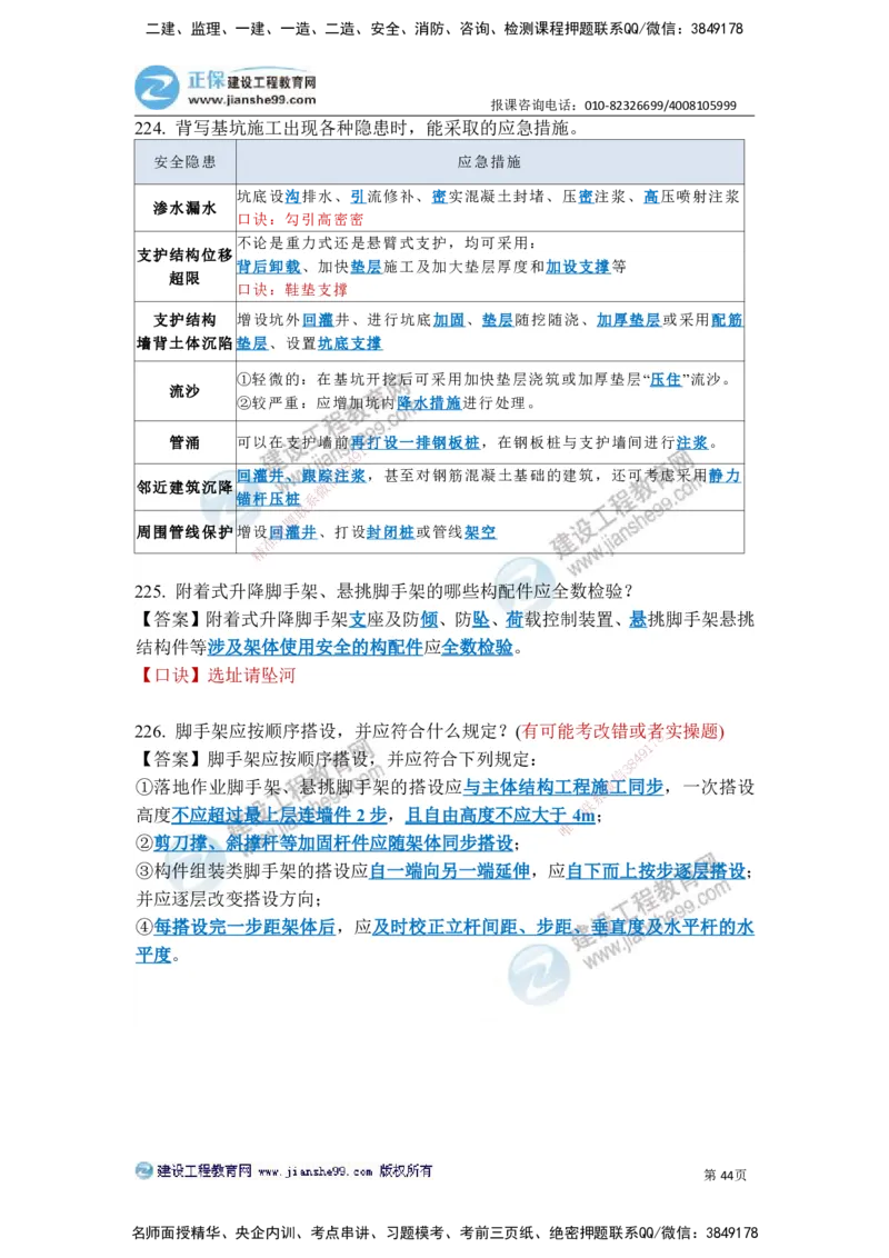 JG-建筑-案例简答300问-张小强_2026年一级建造师_2026年一建建筑_2025年一建建筑SVIP_05-考前密训✿央企特训✿机构普押_36-建筑《案例简答300问》JG