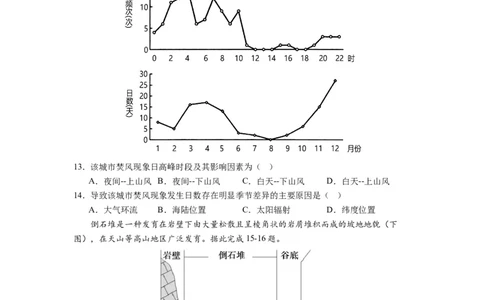 2023-2024学年上学期佛山市S7高质量发展联盟高三联考试卷地理试题(1)_2023年10月_0210月合集_2024届广东省佛山市S7高质量发展联盟高三上学期联考